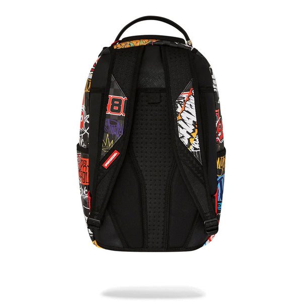 Sprayground Pac-Man Stickers DLXSV Backpack B