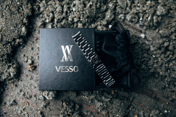 Watch Link Bracelet - Gun Metal