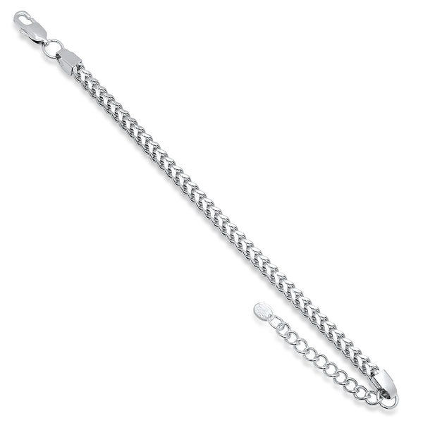 Franco Bracelet - White Gold
