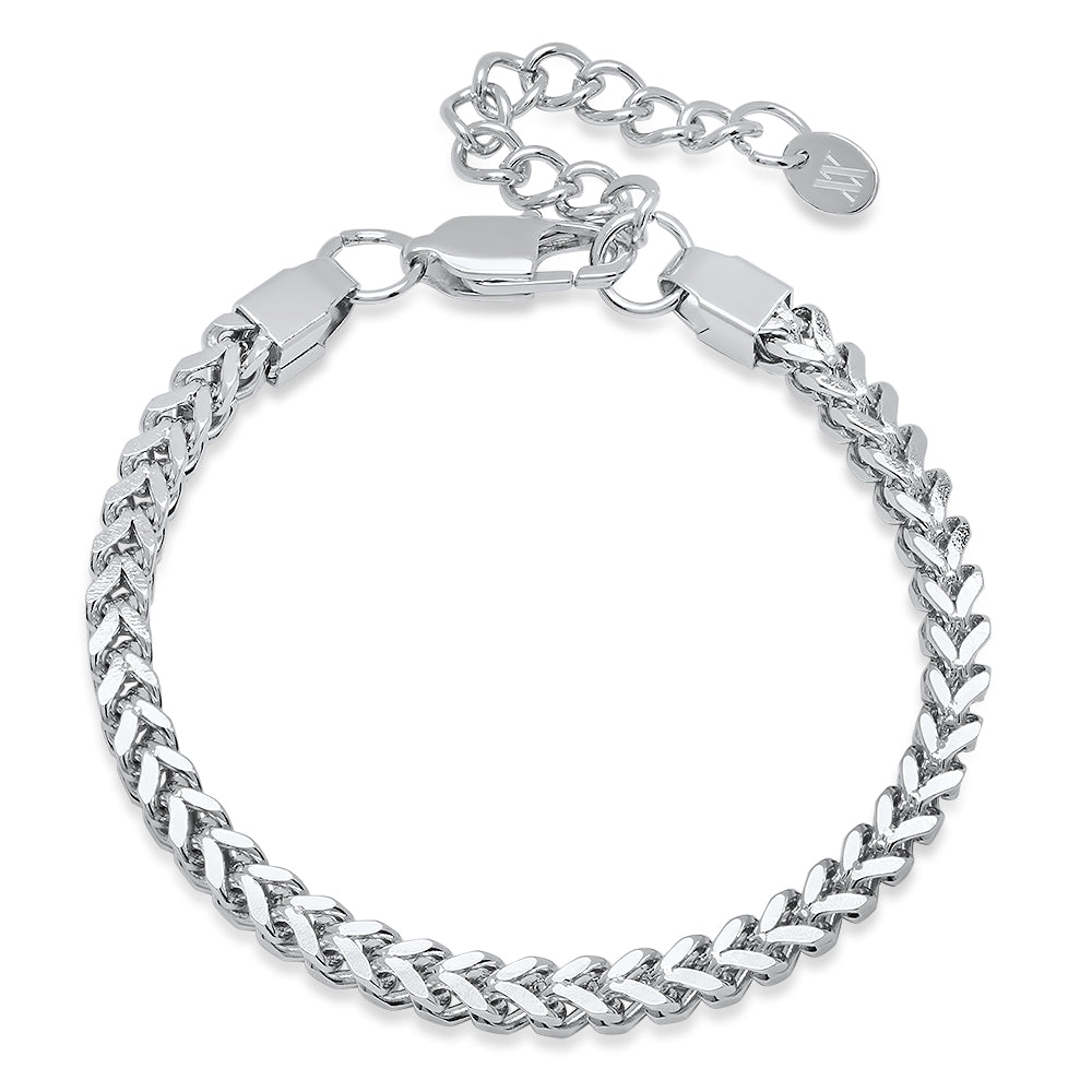 Franco Bracelet - White Gold