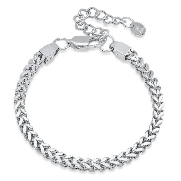 Franco Bracelet - White Gold