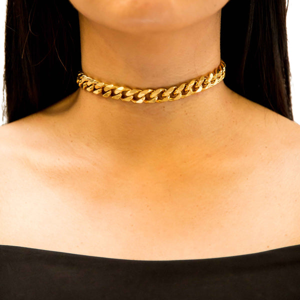 Biagio Choker - Gold