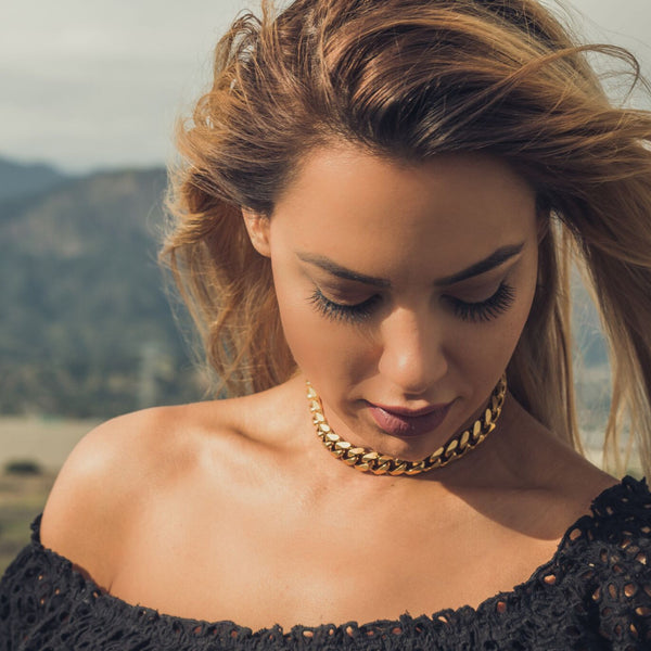 Vesso Biagio Flat Cuban Choker