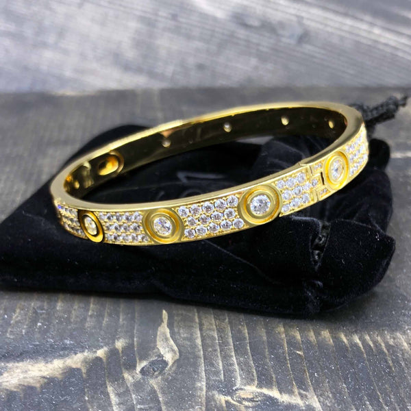 Diamond Bangle Bracelet