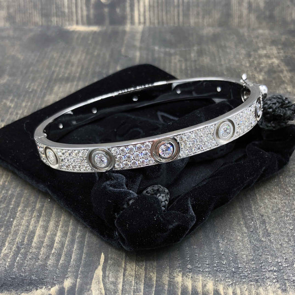 Diamond Bangle Bracelet
