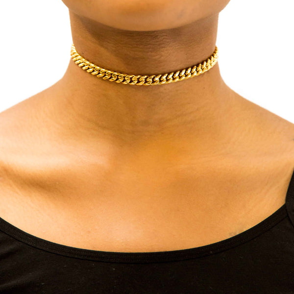 Micro Miami Choker - Gold