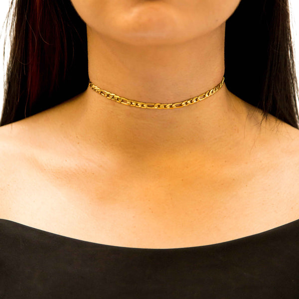 Micro Modella Choker - Gold