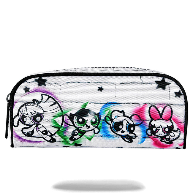 Space Junk Powerpuff Girls Sketchy Pencil Case B
