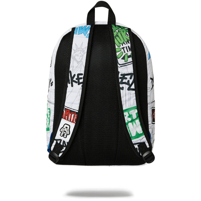 Space Junk TMNT Notebook Paper Backpack B