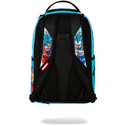 Sprayground DBZ Super Saiyan Blue Goku and Vegeta DLXR Backpack B