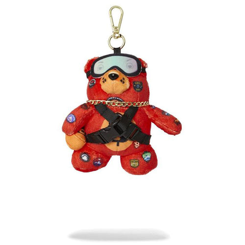 Sprayground Global Expedition Mystery Bear Bag Clip