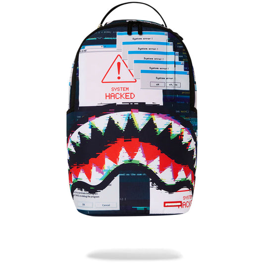 Sprayground Hacked Shark DLXR Backpack A
