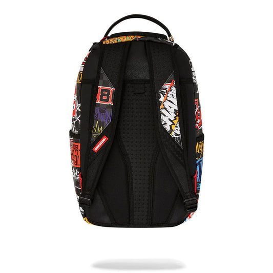 Sprayground Pac-Man Stickers DLXSV Backpack B