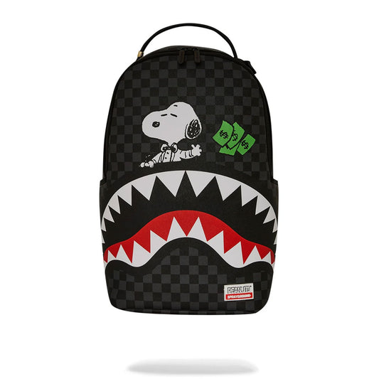 Sprayground Peanuts Snoopy Top Shark Money DLXSV Backpack A