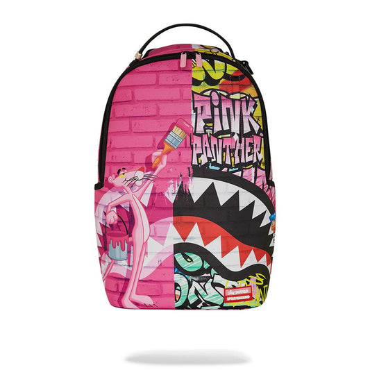 Sprayground Pink Panther Painting Over Graffiti DLXR Backpack A