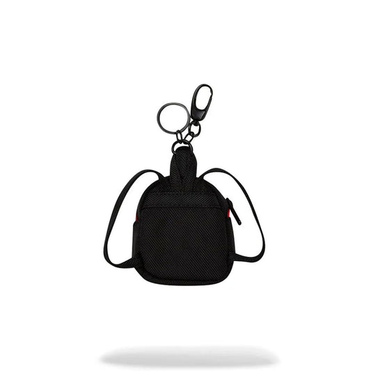 Sprayground Printed Zipper Shark Keychain B