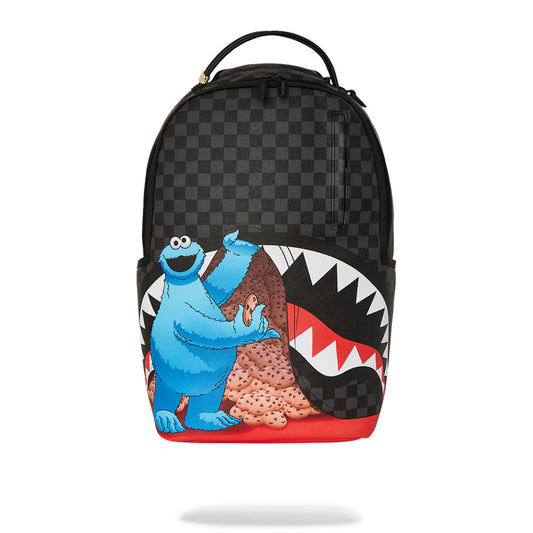 Sprayground Sesame Street Cookie Monster Sneaking a Bite DLXSV Backpack A