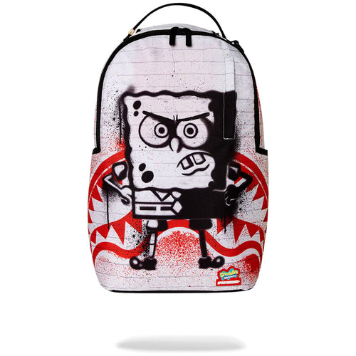 Sprayground Spongebob Stencil Wall DLXR Backpack A