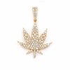 Vesso Diamond Weed Leaf Necklace