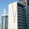 Micro Cross Necklace