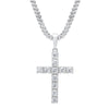 Vesso White Gold Diamond Cross Necklace