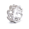 VESSO Diamond Cuban Ring