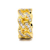 Diamond Cuban Ring